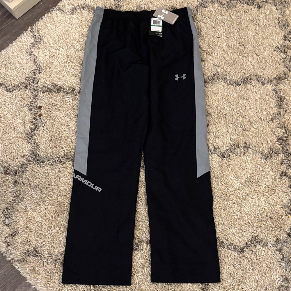 Under Armour Kids Black and Gray Joggers